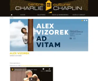 Centrecharliechaplin.com(Centre culturel Charlie Chaplin) Screenshot