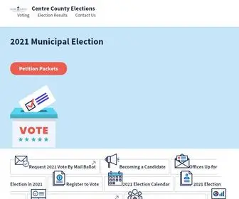 Centrecountyvotes.com(Your local election resource) Screenshot