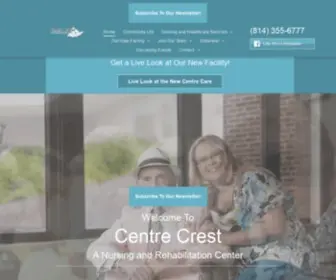 Centrecrest.org(Centre Crest Care) Screenshot