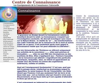 Centredeconnaissance.org(Science Spirituelle) Screenshot