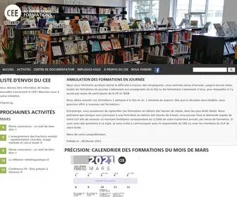 Centredesenseignants.qc.ca(Centre des enseignantes et des enseignants) Screenshot