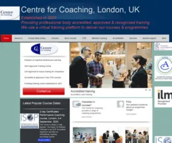 Centreforcoaching.com(Centre for Coaching) Screenshot