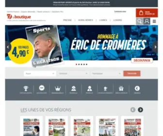 Centrefranceboutique.fr(Presse régionale) Screenshot