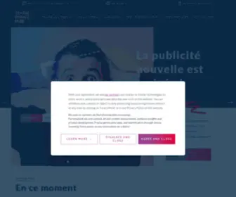 Centrefrancepub.fr(Centre France Publicité) Screenshot
