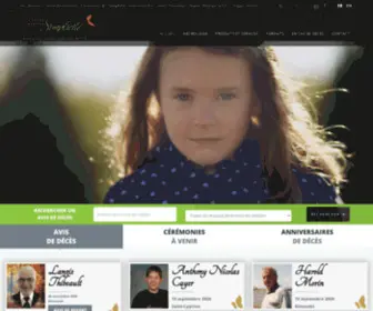 Centrefunerairesimplicite.com(Centre funéraire Simplicité) Screenshot