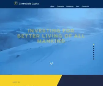 Centregoldcap.com(CentreGold Capital) Screenshot