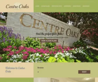 Centreoaks.net(Centre Oaks Apartments) Screenshot