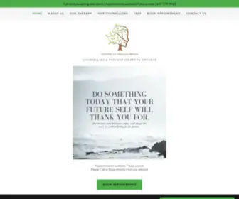 Centreofhealingminds.com(Centre of Healing Minds) Screenshot