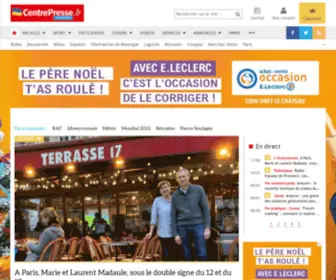 Centrepresseaveyron.fr(Actualités et infos de Rodez et sa région) Screenshot