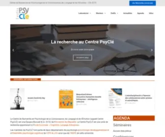Centrepsycle-Amu.fr(Centre PsyClé) Screenshot