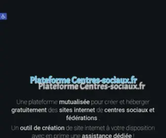 Centres-Sociaux.fr(Accueil) Screenshot