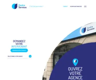 Centreservices.fr(Centre Services) Screenshot