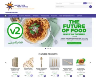 Centrestatefoods.com.au(Wholesale Food South Australia) Screenshot