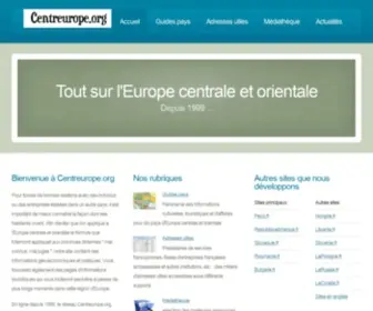 Centreurope.org(Guide culturel) Screenshot