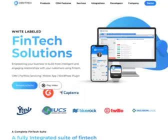 Centrexsoftware.com(White Labeled Fintech Software Solutions) Screenshot