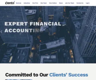 Centriconsulting.com(Centri Business Consulting) Screenshot