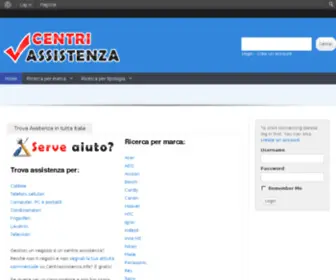 Centriassistenza.info(Un aiuto nei piccoli e grandi problemi quotidiani) Screenshot