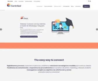 Centribal.com(Consultora tecnológica digital Customer Centric) Screenshot