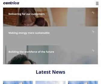 Centrica.com(Centrica plc) Screenshot