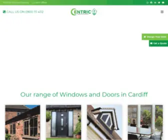 Centrichomeimprovements.com(Quality Windows and Doors Cardiff & South Wales) Screenshot