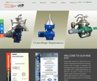 Centrifugal-Separators.in(Siddhivinayak enterprises) Screenshot