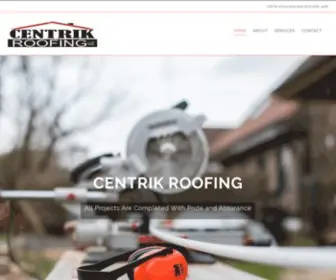 Centrikroofing.com(Centrik Roofing LLC) Screenshot