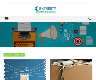 Centrinity.com(Business Blog) Screenshot