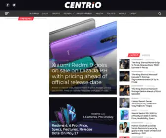 Centrionews.com(Centrio News) Screenshot