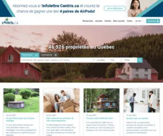 Centris.ca(Maison a vendre) Screenshot