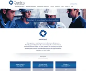 Centrisconsulting.com(Management Consulting) Screenshot