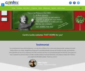 Centrix.com(To succeed on the Internet you need) Screenshot