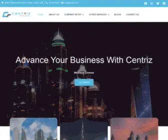 Centriz.ae(Business setup Companies in UAE) Screenshot