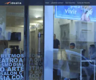 Centro-Idealia.org(Bienvenidos) Screenshot