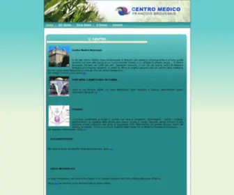 Centro-Medico-Broussais.it(Centro Medico Broussais) Screenshot