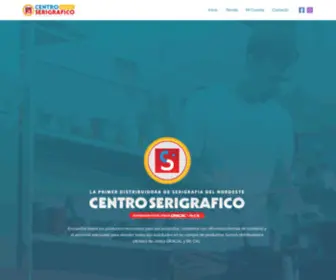 Centro-Serigrafico.com.ar(La Primer Distribuidora del Nordeste) Screenshot