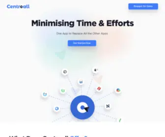 Centroall.com(Minimising Time & Efforts) Screenshot