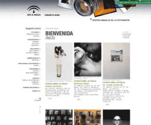 Centroandaluzdelafotografia.es(Fotografía) Screenshot