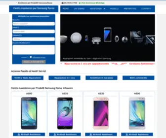 Centroassistenzasamsung.it(Centro Assistenza per Prodotti Samsung) Screenshot