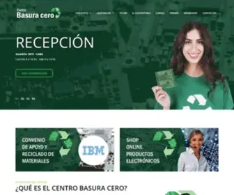 Centrobasuracero.com.ar(Centro de Basura Cero) Screenshot