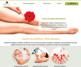 Centrobellezamurcia.com(Belleza en Murcia) Screenshot