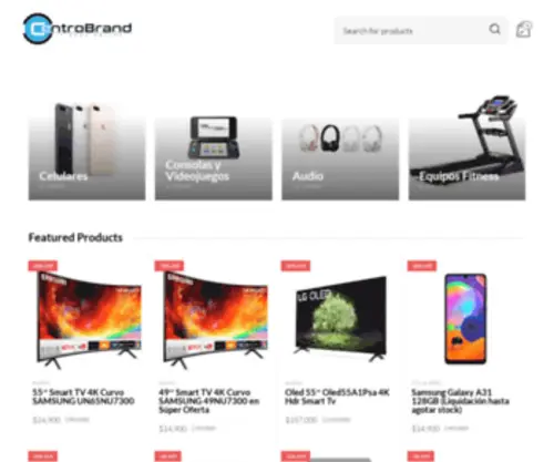 Centrobrand.com(Store Online) Screenshot