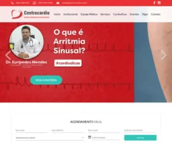 Centrocardio.com.br(Centrocardio) Screenshot