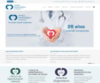 Centrocardiobogota.com(BeCosmetics) Screenshot