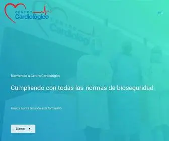 Centrocardiologico.com.sv(Centro Cardiológico) Screenshot