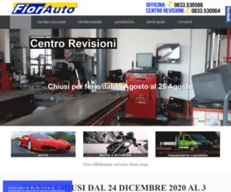 Centrocollaudifiorauto.it(Centro Collaudi Fiorauto Castrignano del Capo) Screenshot