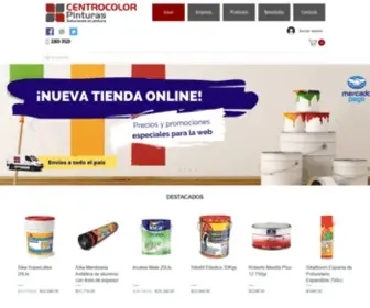 Centrocolorpinturas.com(Centrocolor Pinturas) Screenshot