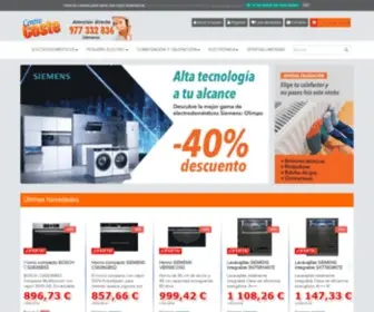 Centrocoste.es(Regalogar Electrodomésticos) Screenshot