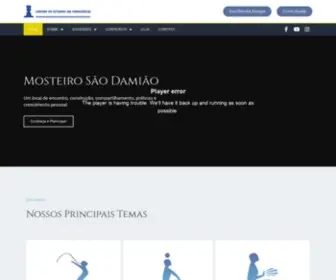 Centrodeestudos.org(O Centro de Estudos da Consciência) Screenshot