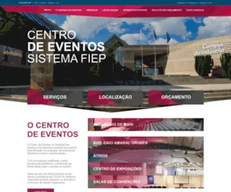 Centrodeeventosfiep.com.br(Centrodeeventosfiep) Screenshot