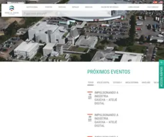 Centrodeeventosfiergs.com.br(Centro de Eventos) Screenshot